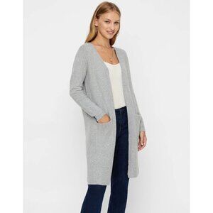 NWT Vero Moda longline cardigan in‎ grey marl Size 2XL